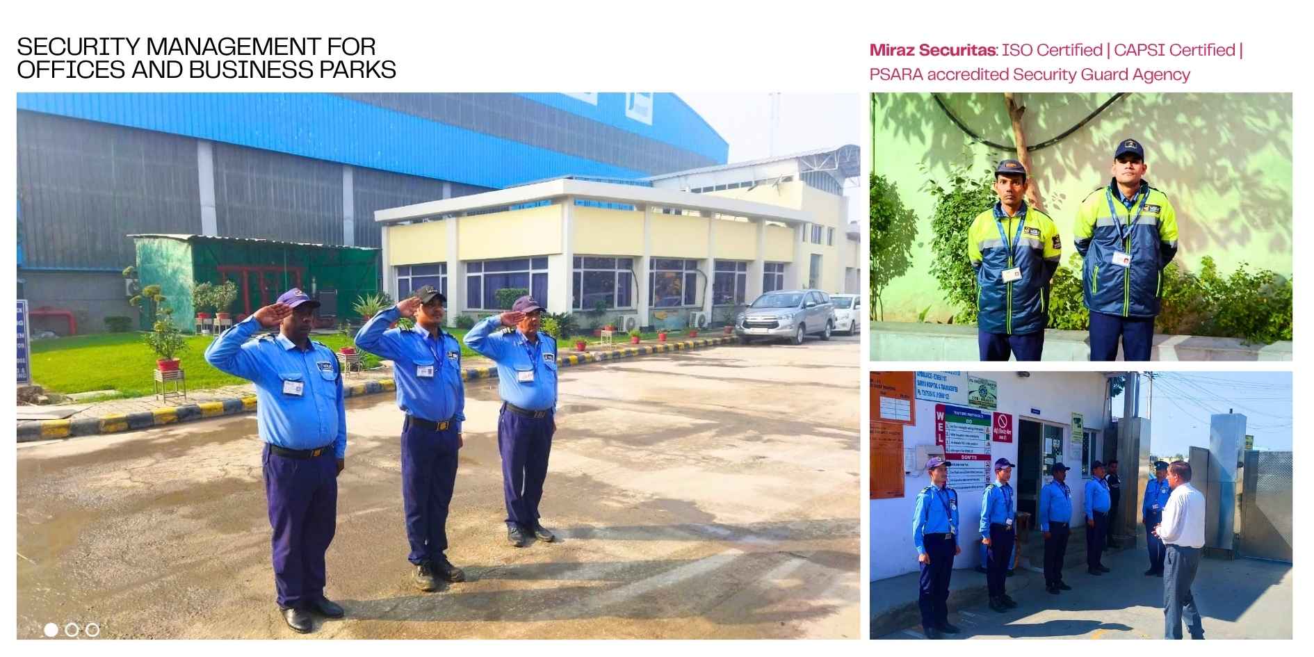 Hire Security Guards for Offices Buildings Business Parks Miraz Securitas